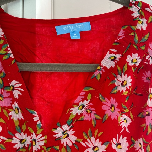 Draper James long sleeve floral dress - Picture 2 of 5